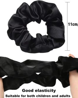 Silk Satin Hair Scrunchies Set