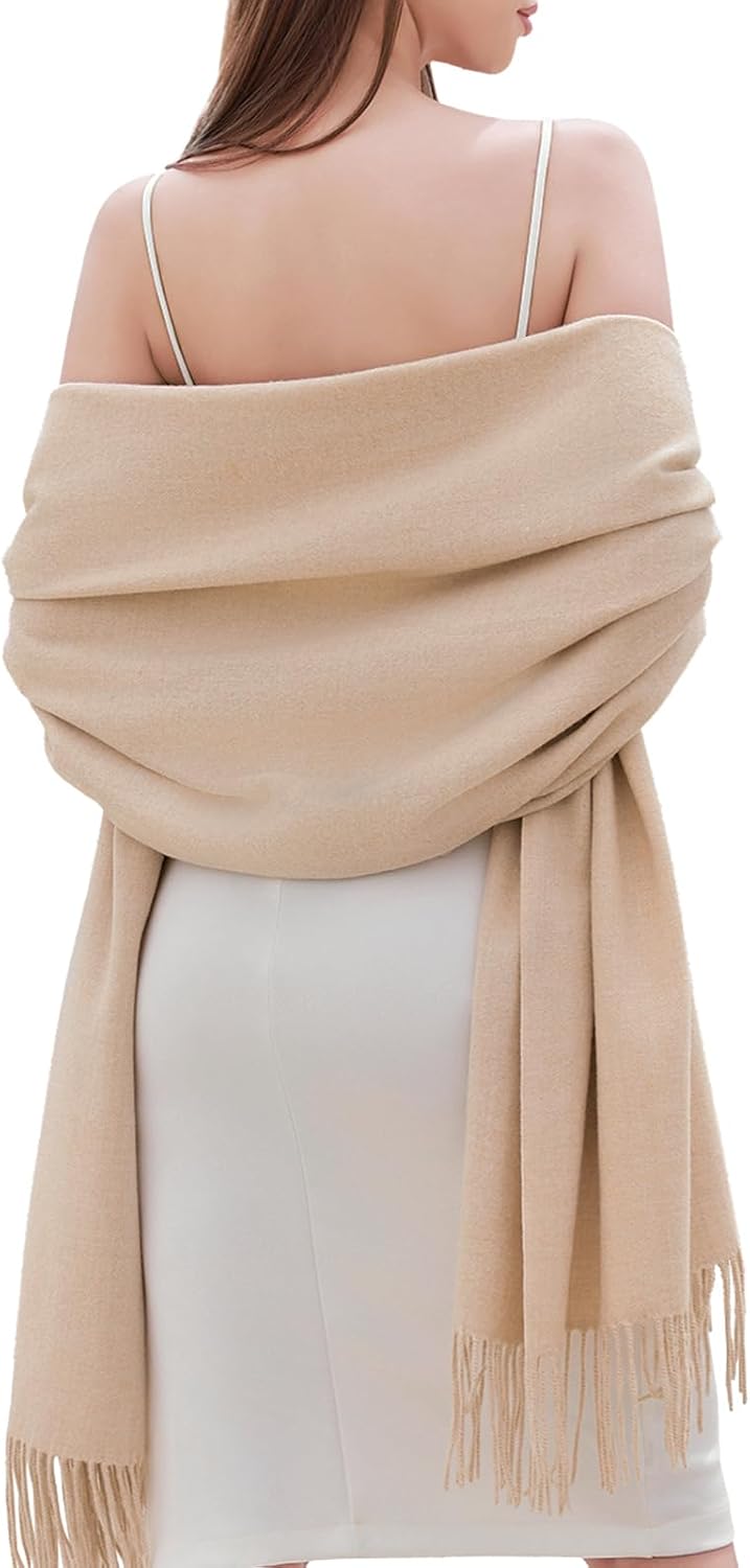 Pashmina Winter Scarf Wrap - Image 6