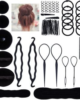 Hair Styling Tool Set with Spiral Braid Tool