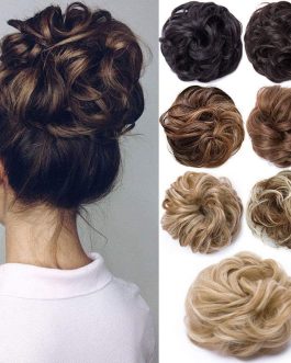 Curly Bun Hair Extension