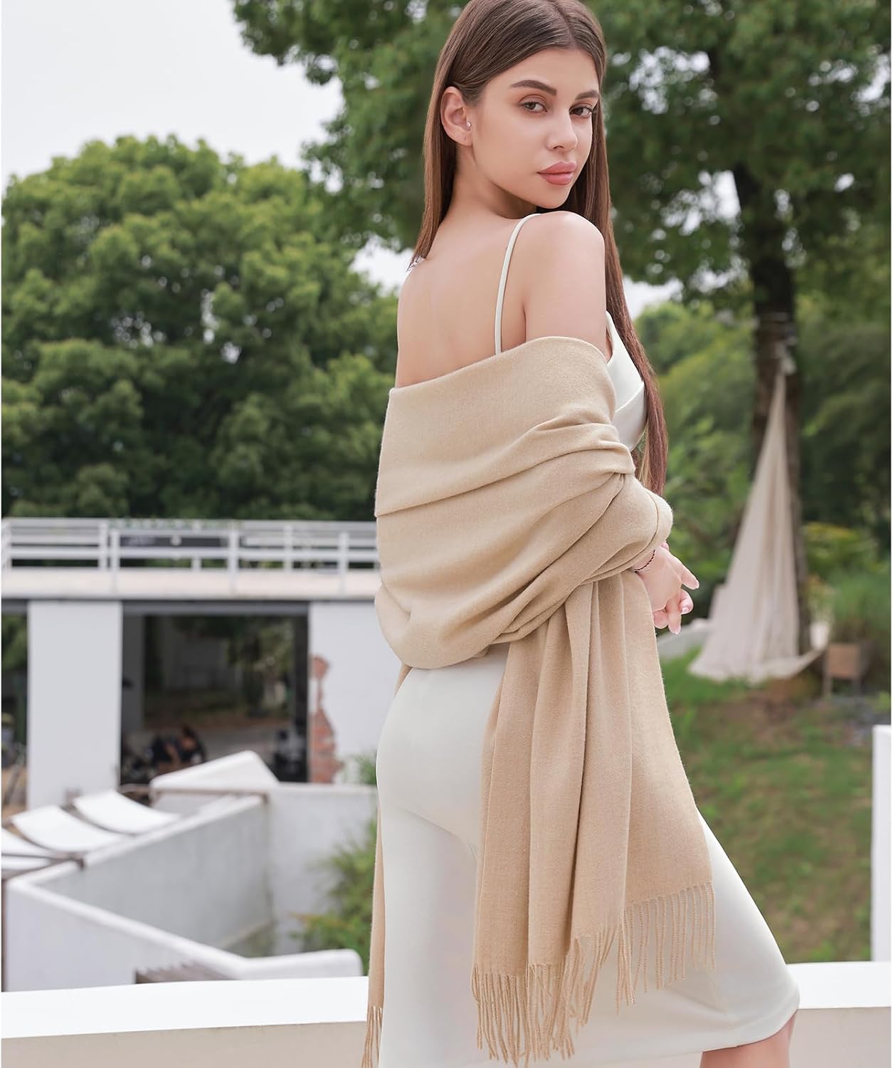 Pashmina Winter Scarf Wrap - Image 4