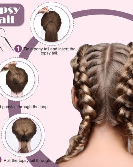 Hair Styling Tool Set with Spiral Braid Tool