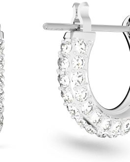 Stone Hoop Earrings