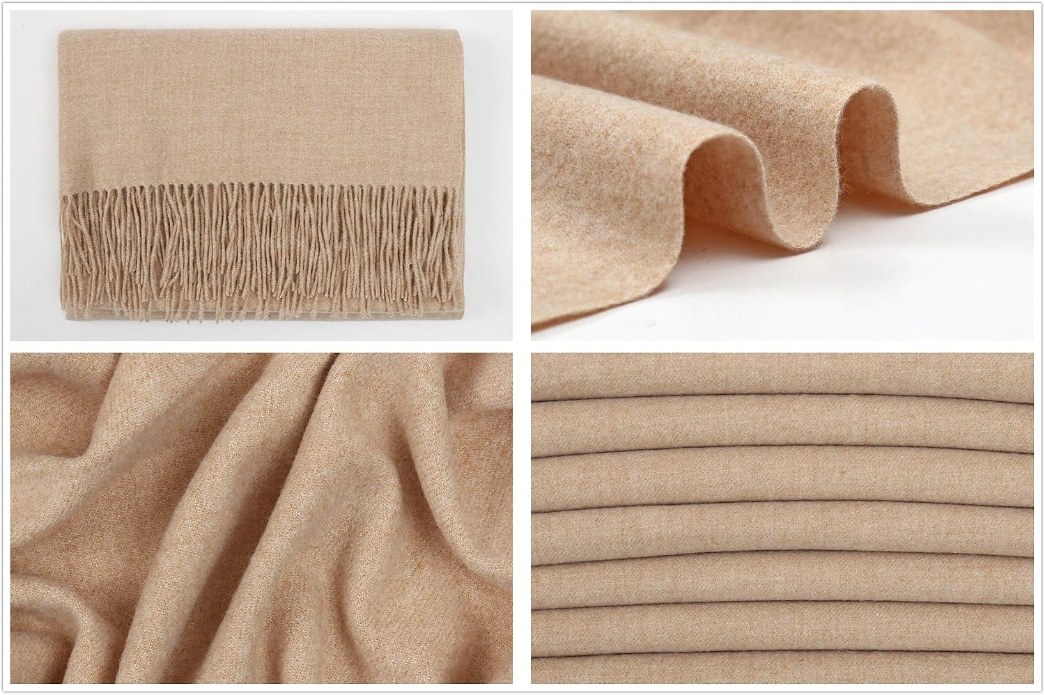 Pashmina Winter Scarf Wrap - Image 8