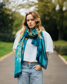 Silk Large Wrap Scarf